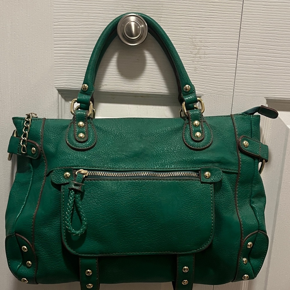 Steve Madden Emerald Green Satchel